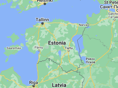 Map showing location of Põltsamaa (58.6525, 25.97056)