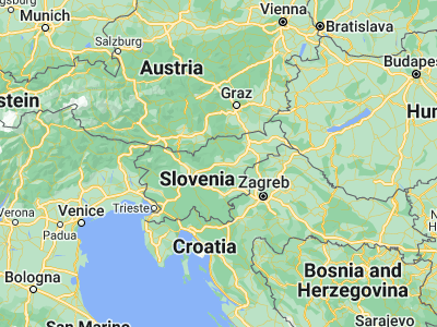 Map showing location of Polzela (46.28333, 15.06667)