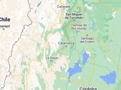 Map showing location of Pomán (-28.39455, -66.22052)