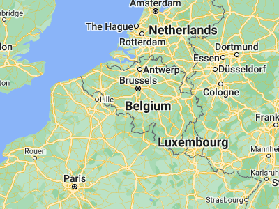 Map showing location of Pont-à-Celles (50.50518, 4.36887)