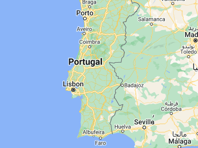 Map showing location of Ponte de Sor (39.24964, -8.01009)