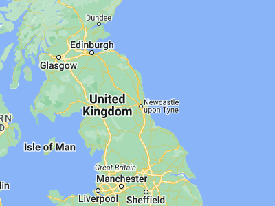 Map showing location of Ponteland (55.05024, -1.74532)