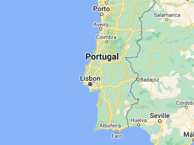 Map showing location of Pontével (39.14945, -8.8388)