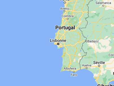 Map showing location of Pontinha (38.76771, -9.19935)