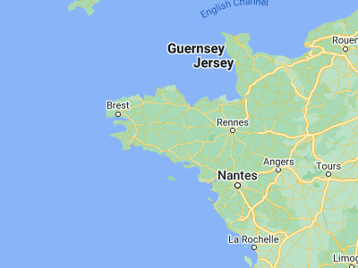 Map showing location of Pontivy (48.06667, -2.98333)