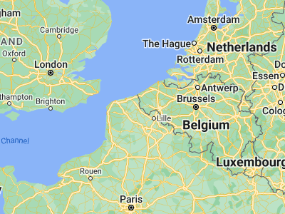 Map showing location of Poperinge (50.85386, 2.72659)