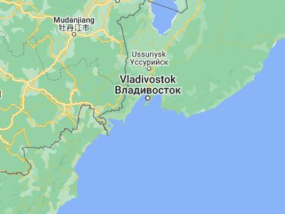 Map showing location of Popova (42.96096, 131.72494)