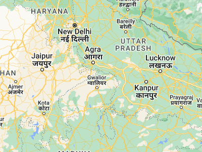 Map showing location of Porsa (26.67324, 78.37085)