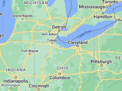 Map showing location of Port Clinton (41.512, -82.93769)