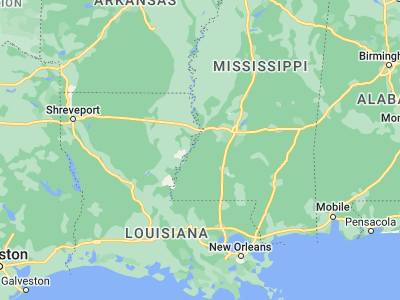 Map showing location of Port Gibson (31.96099, -90.98399)