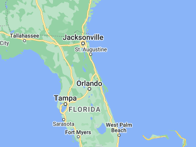 Map showing location of Port Orange (29.13832, -80.99561)