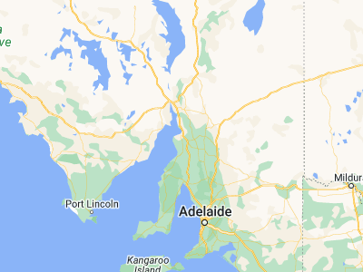 Map showing location of Port Pirie (-33.19176, 138.01746)