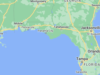 Map showing location of Port Saint Joe (29.81188, -85.30297)