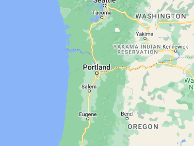 Map showing location of Portland (45.52345, -122.67621)