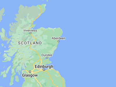 Map showing location of Portlethen (57.05474, -2.13066)