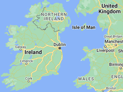 Map showing location of Portmarnock (53.42306, -6.1375)