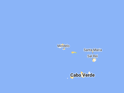 Map showing location of Porto Novo (17.01969, -25.06471)