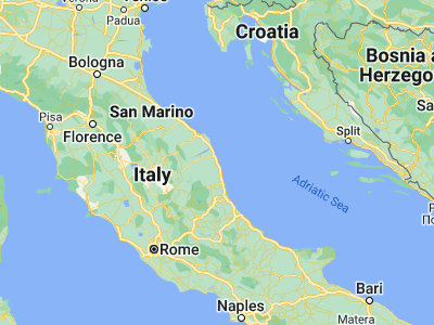 Map showing location of Porto San Giorgio (43.18266, 13.79339)