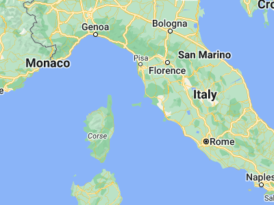 Map showing location of Portoferraio (42.81152, 10.31462)
