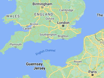 Map showing location of Portsmouth (50.79899, -1.09125)
