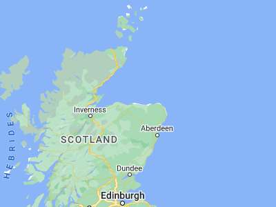 Map showing location of Portsoy (57.68144, -2.68956)