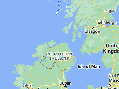 Map showing location of Portstewart (55.18132, -6.71402)