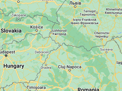Map showing location of Porumbeşti (47.98333, 22.98333)