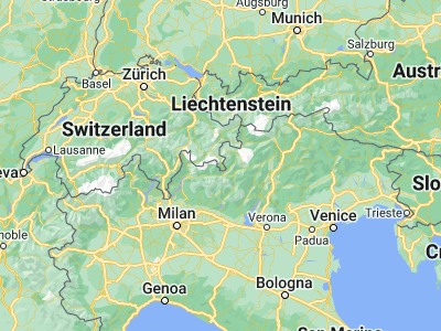 Map showing location of Poschiavo (46.3244, 10.05721)