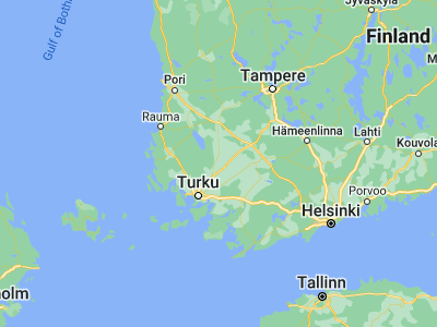 Map showing location of Pöytyä (60.76667, 22.66667)
