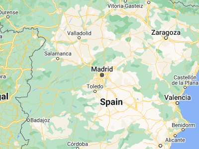 Map showing location of Pozuelo de Alarcón (40.43293, -3.81338)