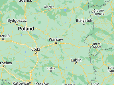 Map showing location of Praga Poludnie (52.24424, 21.08545)