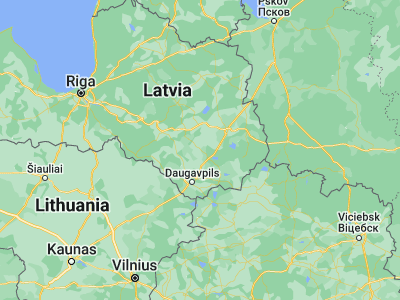 Map showing location of Preiļi (56.29444, 26.72459)