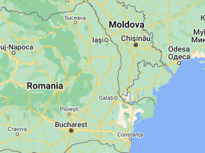 Map showing location of Priponeşti (46.08333, 27.43333)