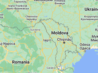 Map showing location of Probota (47.38333, 27.5)