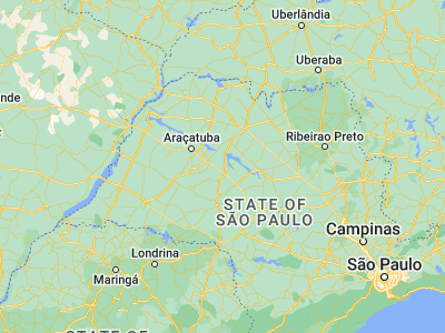 Map showing location of Promissão (-21.53667, -49.85806)
