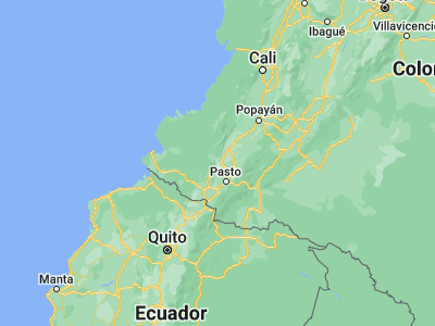 Map showing location of Providencia (1.56976, -77.464)
