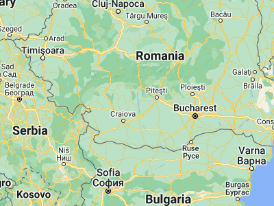 Map showing location of Prundeni (44.73333, 24.26667)