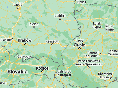 Map showing location of Przeworsk (50.05912, 22.49408)