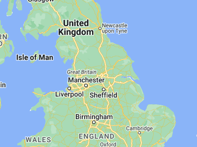 Map showing location of Pudsey (53.79538, -1.66134)