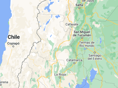 Map showing location of Puerta de Corral Quemado (-27.23, -66.93635)
