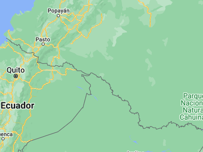 Map showing location of Puerto Leguízamo (-0.19337, -74.78189)