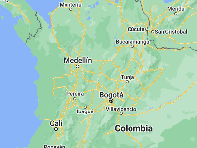 Map showing location of Puerto Triunfo (5.87262, -74.64029)