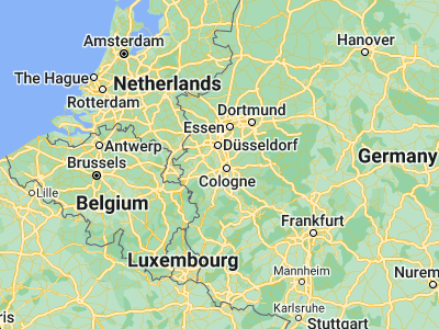 Map showing location of Pulheim (50.99965, 6.80632)