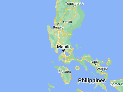 Map showing location of Pulilan (14.90167, 120.84917)