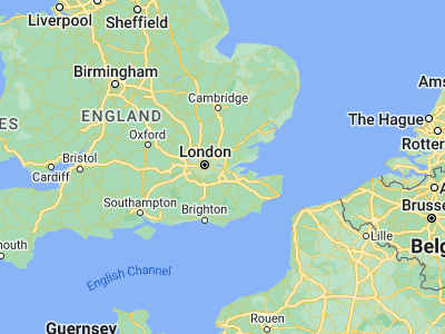 Map showing location of Purfleet (51.4839, 0.24247)