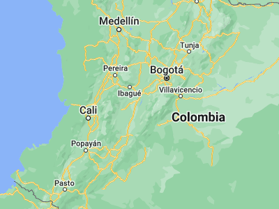 Map showing location of Purificación (3.8587, -74.93129)