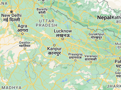 Map showing location of Purwa (26.45811, 80.77416)