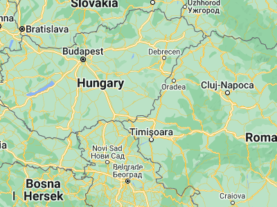 Map showing location of Pusztaföldvár (46.53333, 20.8)