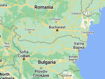 Map showing location of Putineiu (43.9, 25.73333)