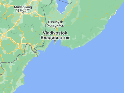 Map showing location of Putyatin (42.86179, 132.41564)